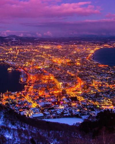 北海道.小樽.夜函館